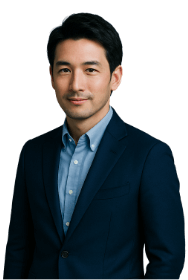 スーツ姿の男性